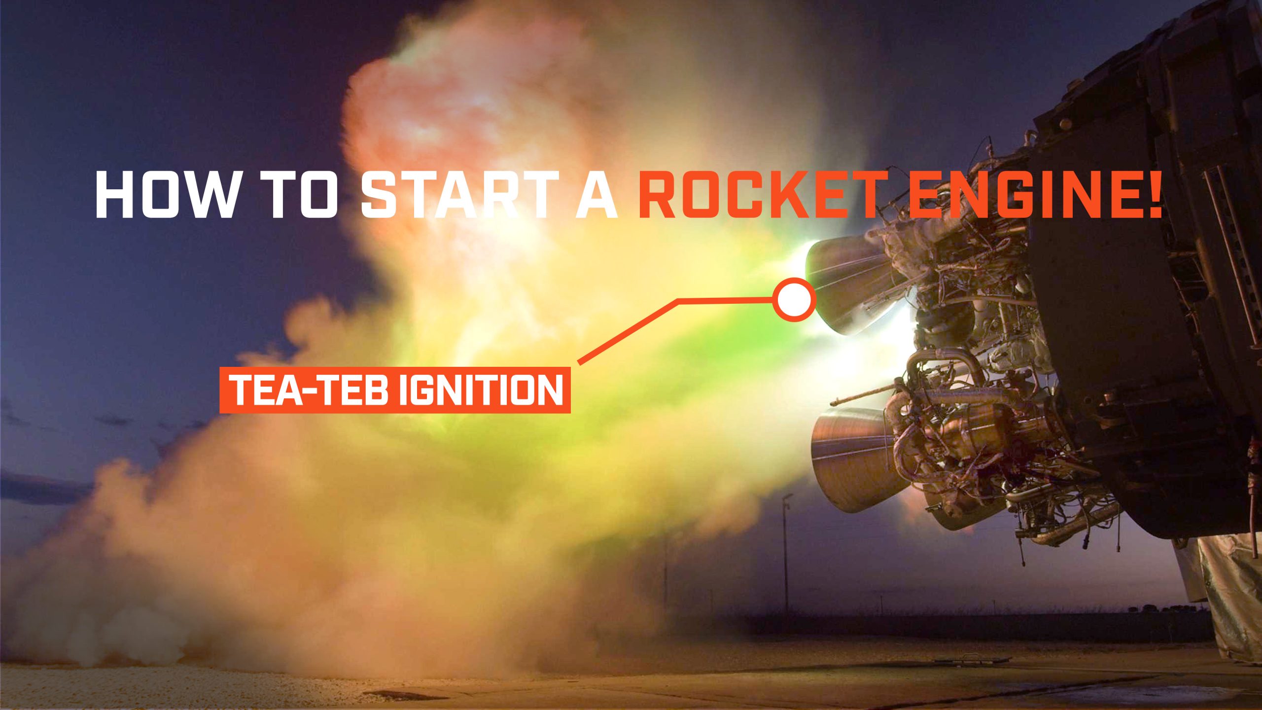 How to start a rocket engine